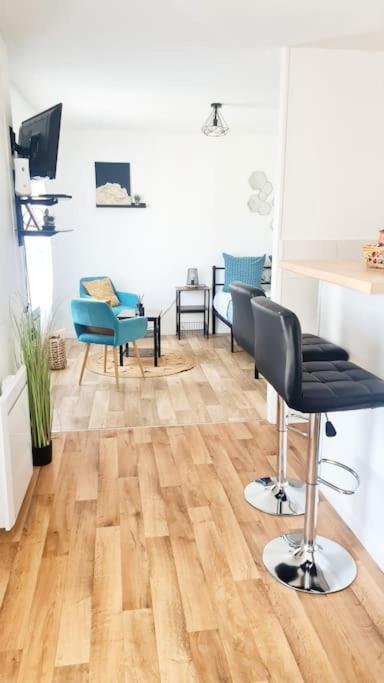 Appartement Le Petit Cocon Bleu à Flers  Extérieur photo