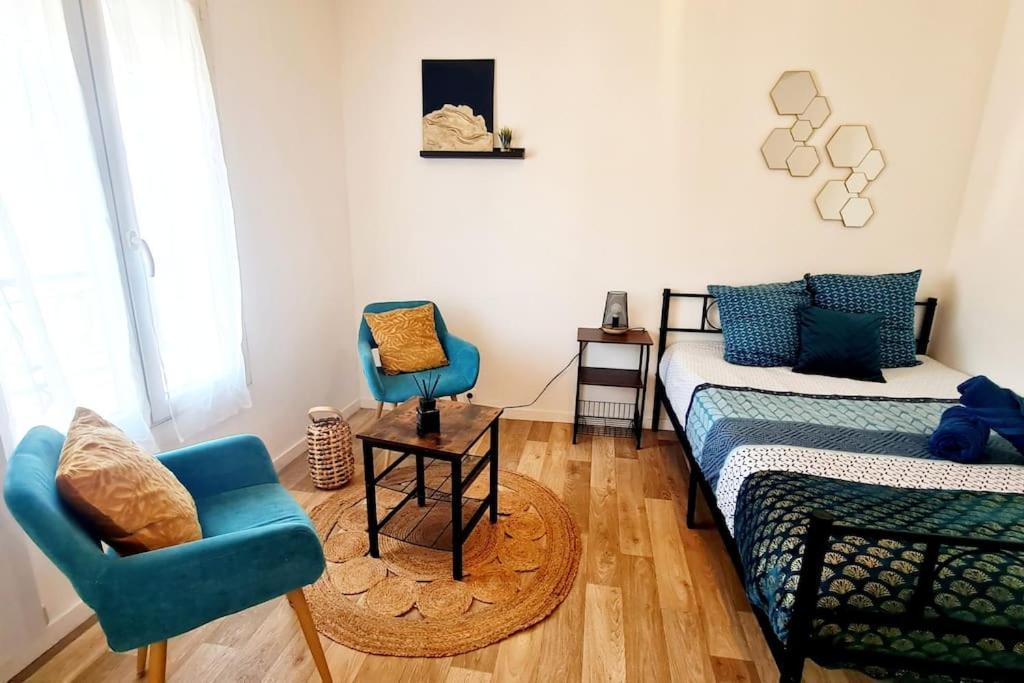Appartement Le Petit Cocon Bleu à Flers  Extérieur photo